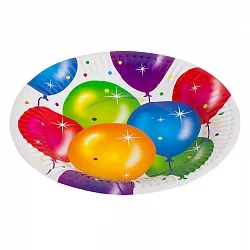 Тарелка Шары, 7", 6 шт.