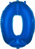 К 25 Цифра "0" синий / 1 шт. / Китай