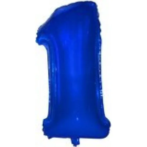 К 25 Цифра "1" синий / 1 шт. / Китай