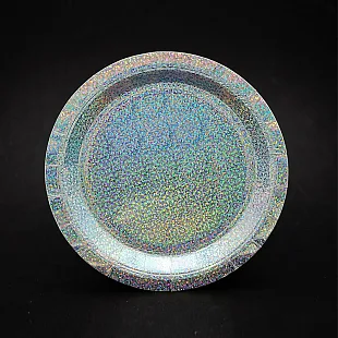 Тарелки  18 см. лазерные "Голография" /набор 6 шт./(Китай)