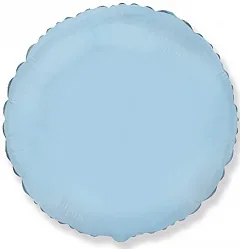 И 18"/46см Круг Голубой / 1 шт / (Испания)