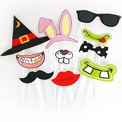 Набор для фото 10 элементов