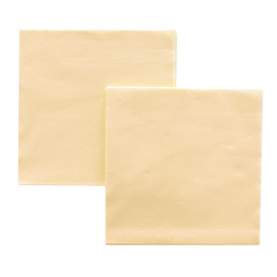 Салфетки, Мастхэв, Кремовый, 33*33 см, 12 шт.
