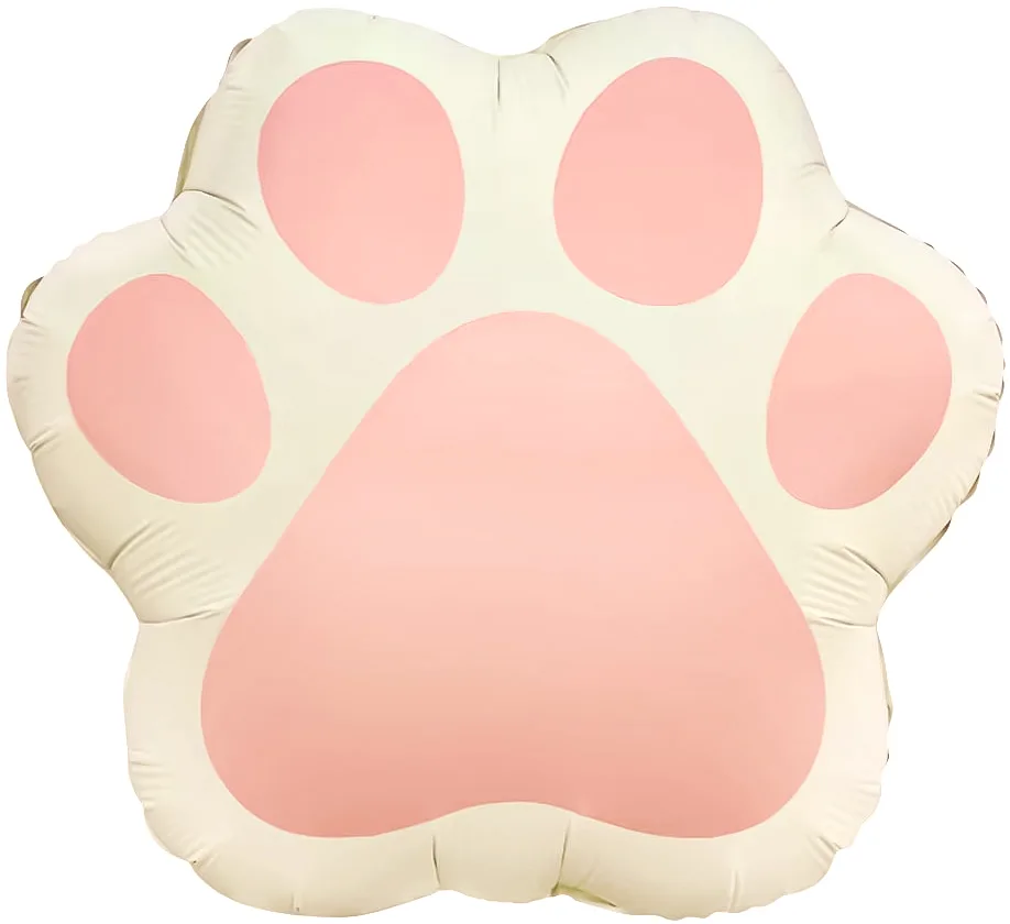 F 21"/53см Лапка, Розовый, Сатин, 1 шт. (Китай)