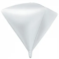 F 27''/69 см Алмаз, Белый, 1 шт.(Китай)