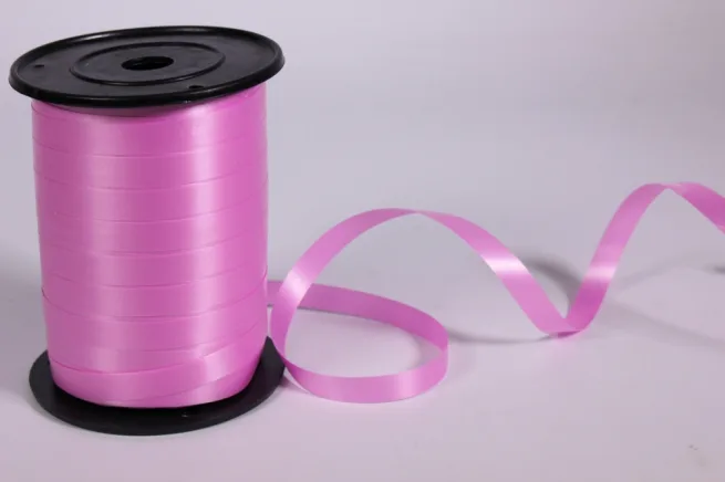 Лента бобина 1см*250м Ярко-розовый (Россия)