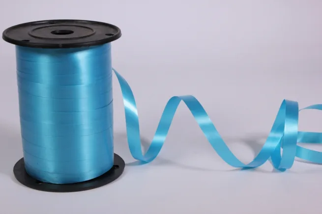 Лента бобина 1см*250м Голубой (Россия)