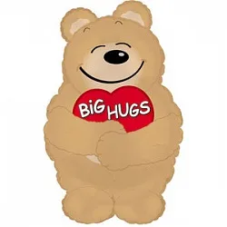 И 28" Фигура Обнимающийся Мишка / 1 шт / (Испания)