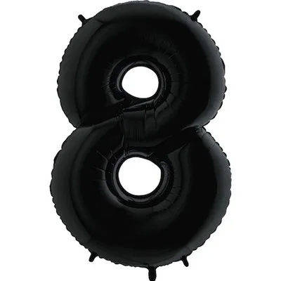 G 40"/102см Цифра "8" Black, 1 шт. (Италия)