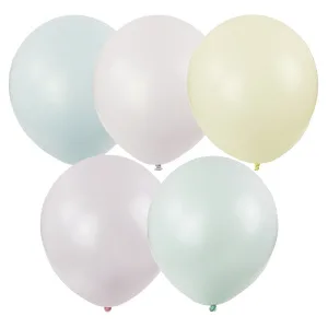 M 5"/13см Пастель Macaroon Ассорти/100шт(Мексика)