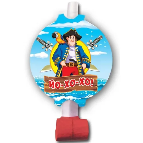 Язык-гудок Пиратская вечеринка (6 шт.)