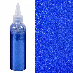 Глиттер Синий 1, 80 гр., в банке (Китай)