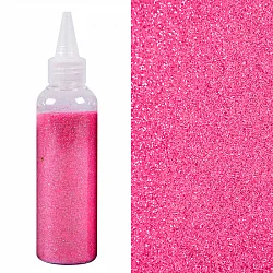 Глиттер Ярко-розовый, 80 гр., в банке (Китай)