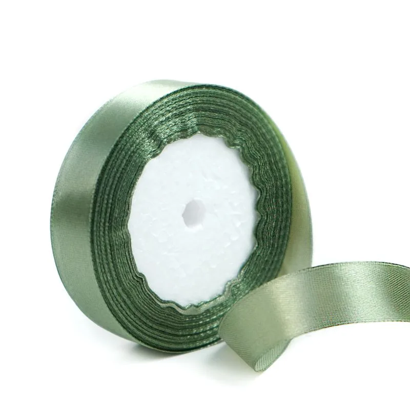 Лента Атлас Шалфей 20 мм*22,85 м