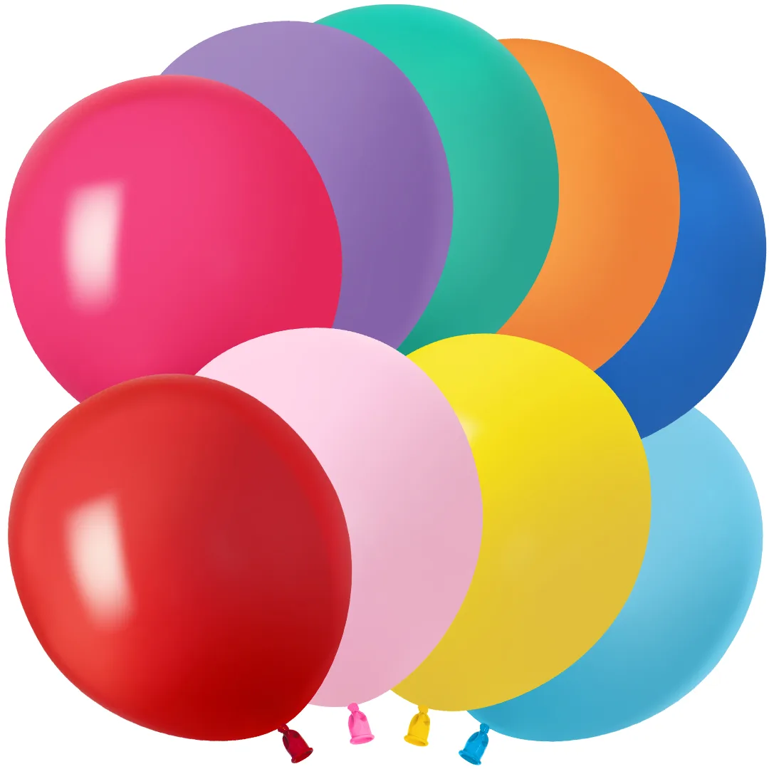 512 12"/30 см. Ассорти,  100 шт.(Китай)