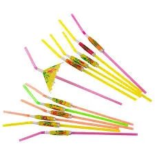 Трубочки для коктейлей Зонтики 12 шт.