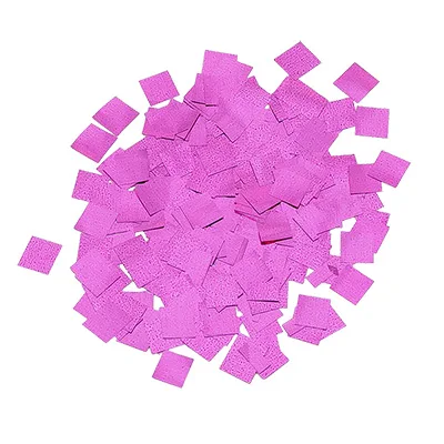 Конфетти квадрат 60*60 фольга фуксия/100 гр.