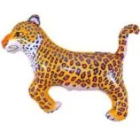 И 14 Леопард (синий) / Leopard / 1 шт / (Испания)