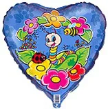 И 18 Сердце Гусеничка / 1 шт / (Испания)