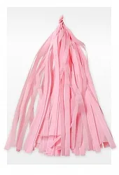 Гирлянда Тассел, Светло-розовая, 3 м, 12 листов