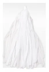 Гирлянда Тассел, Белая, 3 м, 12 листов