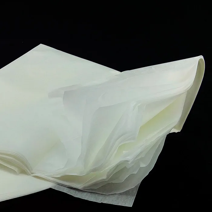 Бумага упаковочная тишью Белая лист 50*50 см / 10 шт./ (Китай)