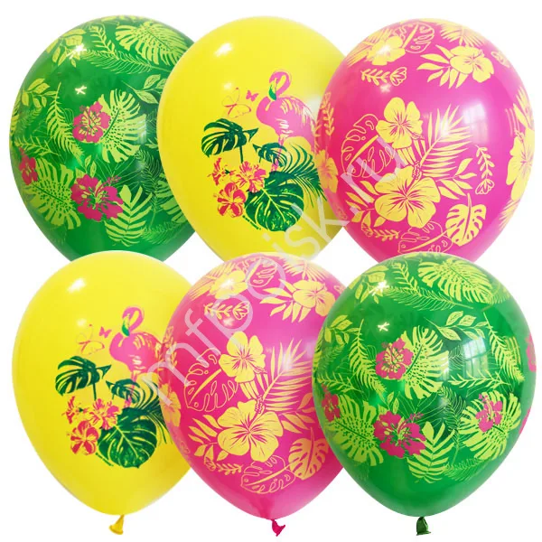 М 12"/30см Гавайская Вечеринка /25 шт./(Мексика)