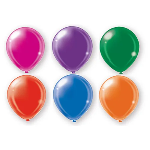 Б 12"/30см Кристалл Ассорти/100 шт./ (Таиланд)