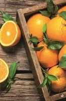 Мини-открытка "Апельсины" (20 шт.)