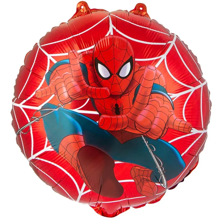 К 18" Круг  Человек-Паук летящий/1 шт./(Китай)