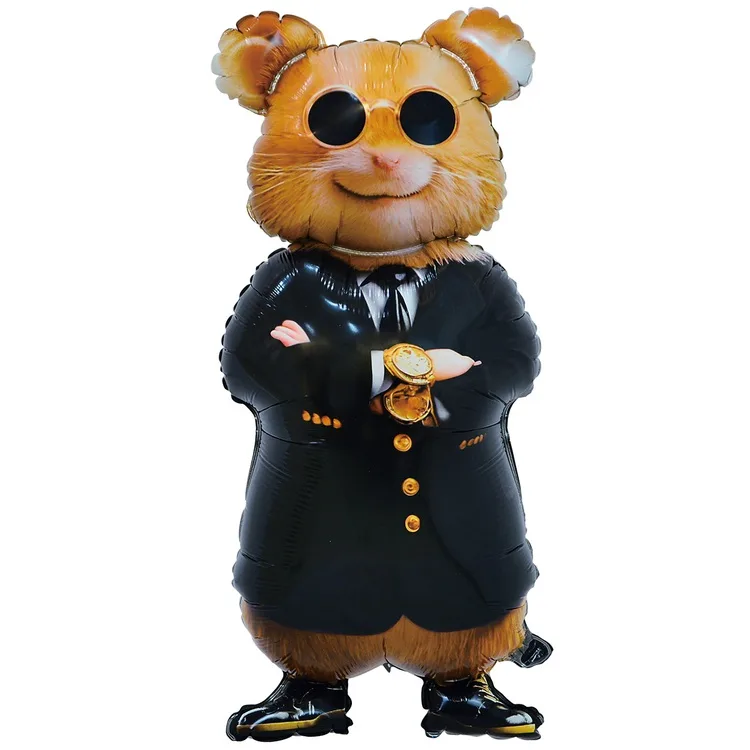 К 38"/95 см Капитан Удача Хомяк/(Китай)