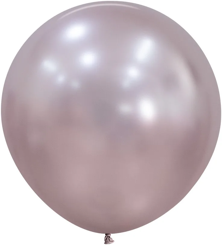 S 24" Розовый цветок (809), шелк/1 шт./(Колумбия)