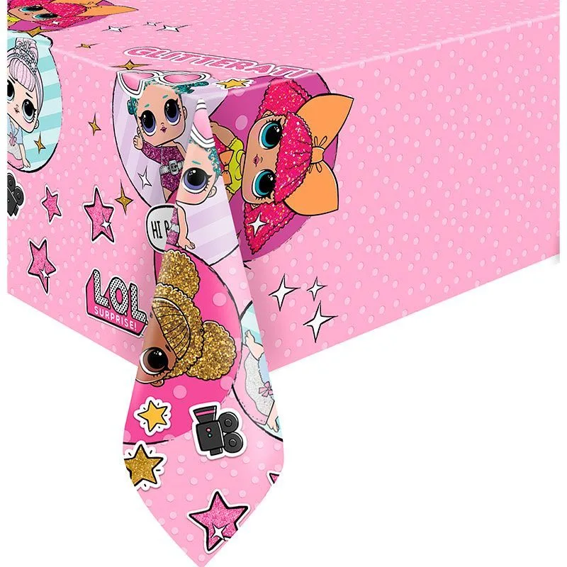 Скатерть 120 * 180 см "Куклы Лол"