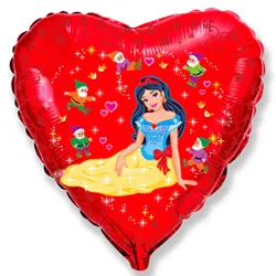 И 18 Сердце Белоснежка и гномы / 1 шт. / (Испания)