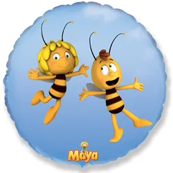 И 18 Круг  Летящая пчела Майя / 1 шт / (Испания)