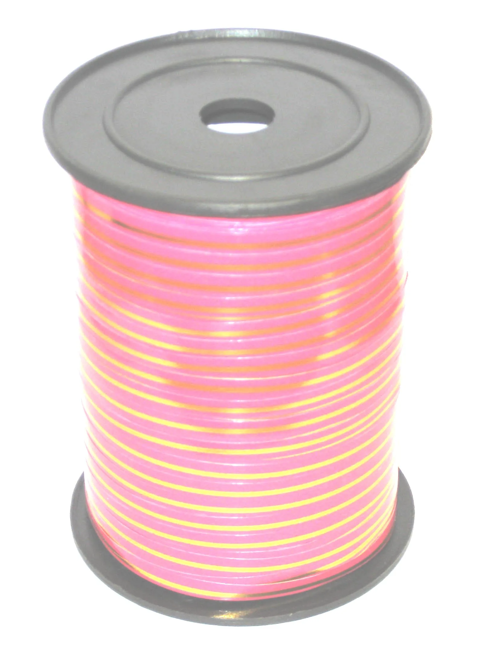 Лента с Золотой полоской	бобина 0,5 см / 250 м Розовая (Россия)