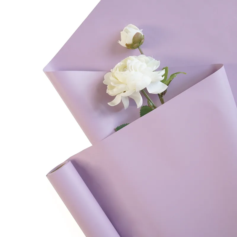 Пленка "Корея", Пыльная глициния / рулон 10*0,5м