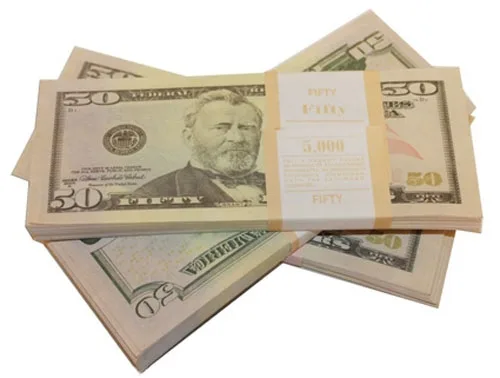 Шуточные деньги 50 $