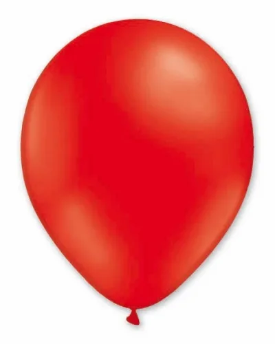 И 12"/30см Красный, Пастель / 100 шт. (Испания)