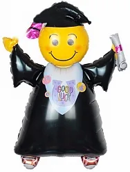 F 41"/104см Выпускник. Удачи! /1 шт./(Китай)