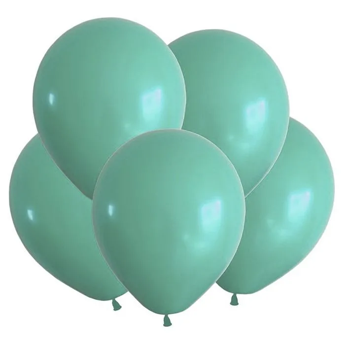 К 12"/30 см Мятный, Пастель / 100 шт. (Китай)