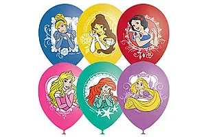 М 12"/30см Принцессы , 4 цв., 1 ст. / 25 шт.(Мексика)