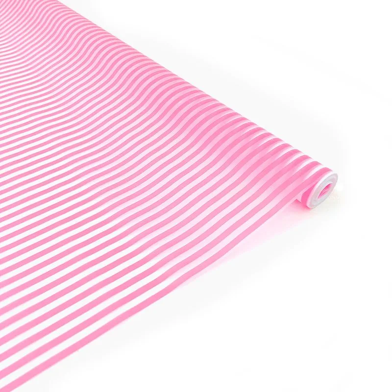 Пленка упаковочная Зебра люкс на матовой пленке Нежно-розовый, рулон 60 см*10 м , 200г (Россия)