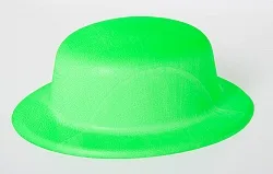 Шляпа "Неон", Салатовая круглая