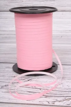 Лента бобина 0,5 см / 500 м Пудра/Белая (Россия)