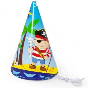 Колпаки "Пираты" / набор 6 шт./