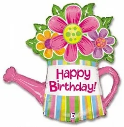 В 32"/81 см Лейка с цветами, 1 шт.(США)