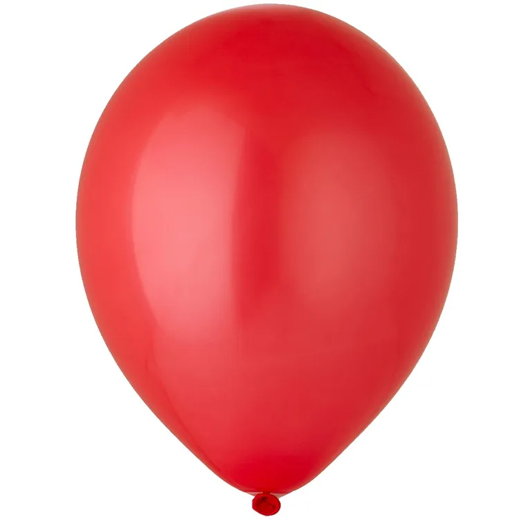 G 5"/12,5см. Красный 45, Пастель. 100 шт./(Италия)