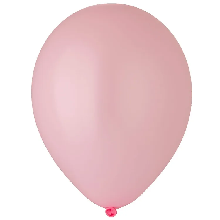 G 5"/12,5см. Pink, Пастель. 100 шт./(Италия)