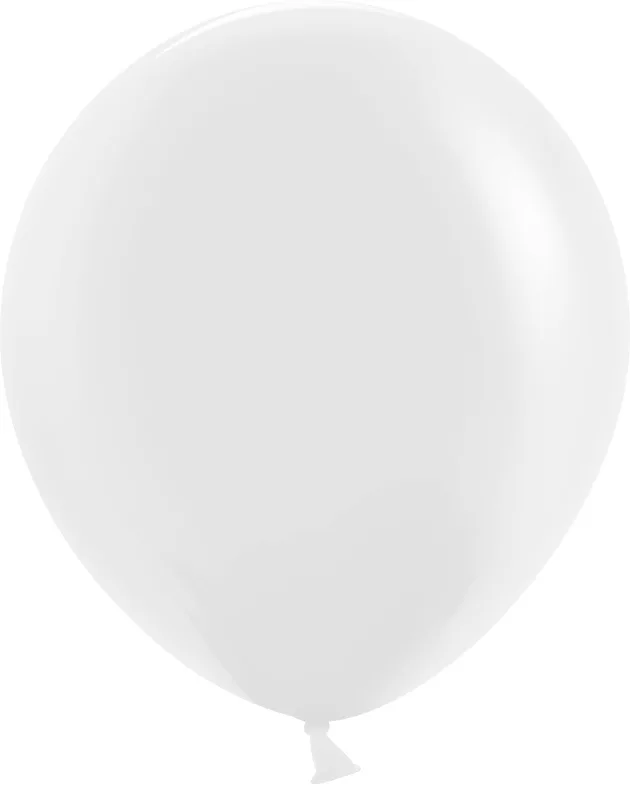 К 18"/46см Белый, Пастель, 25 шт.(Китай)